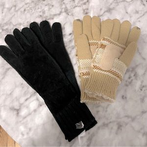 Two pairs of women’s gloves. NWOT